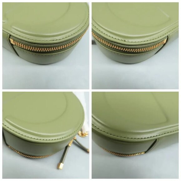 100% Authentic Dior CD Signature Green Leather Shoulder Bag 1915-08824 - Picture 8 of 12